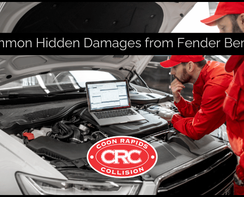 Common Hidden Damages from Fender Bender