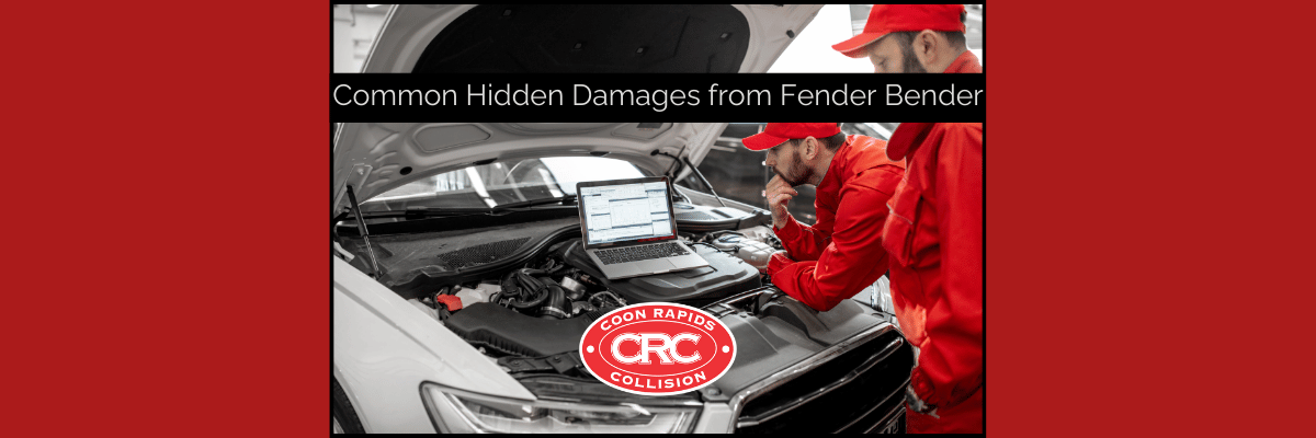 Common Hidden Damages from Fender Bender