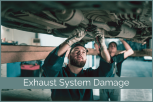 Exhaust system Damage from Fender Bender- Coon Rapids Collision