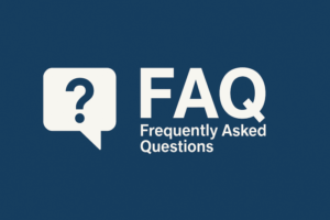 Frequently Asked Questions - FAQ's